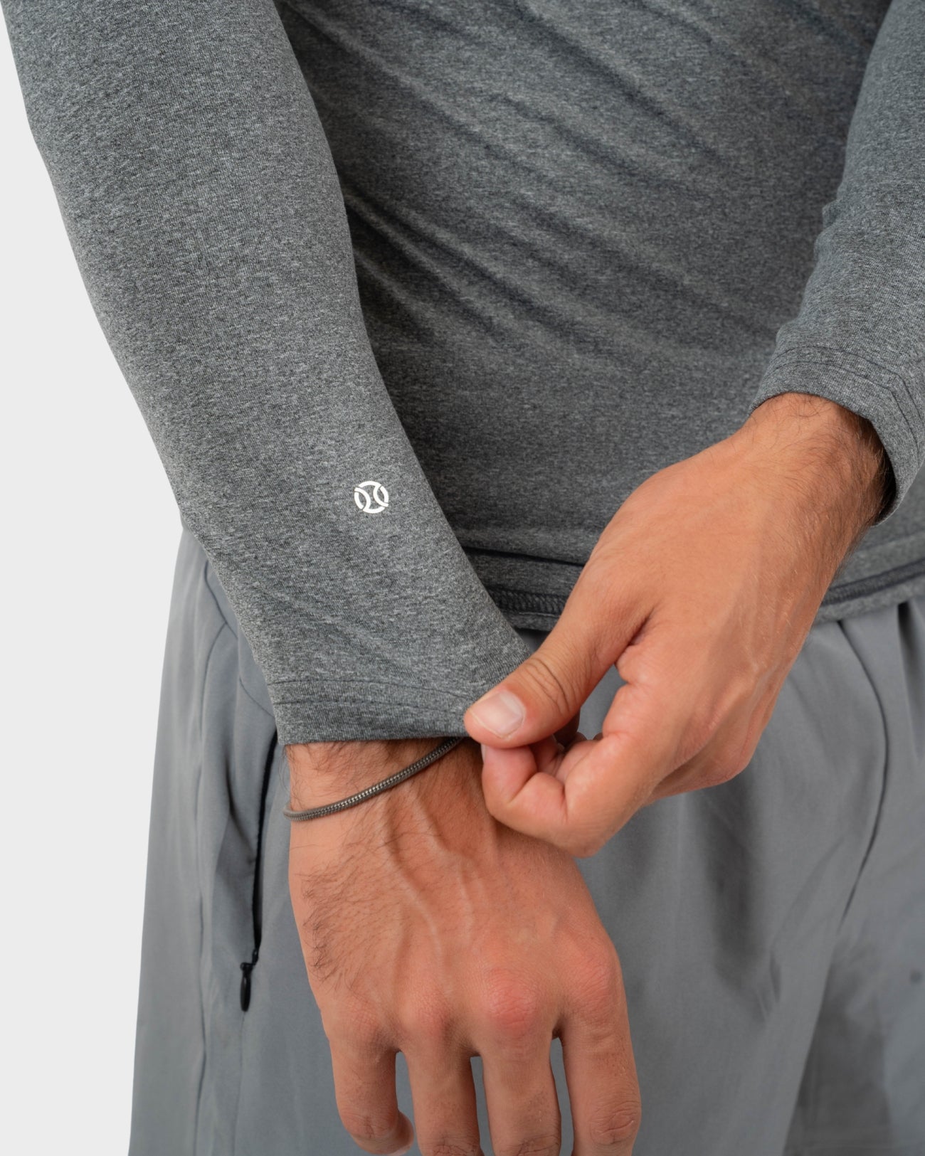 Essence 1/4 Zip Grey