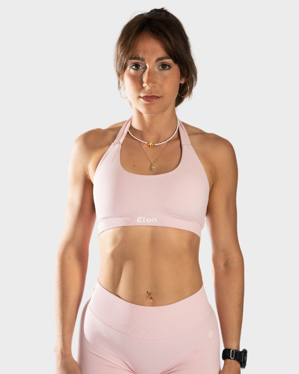 Aura Sports Bra Pink