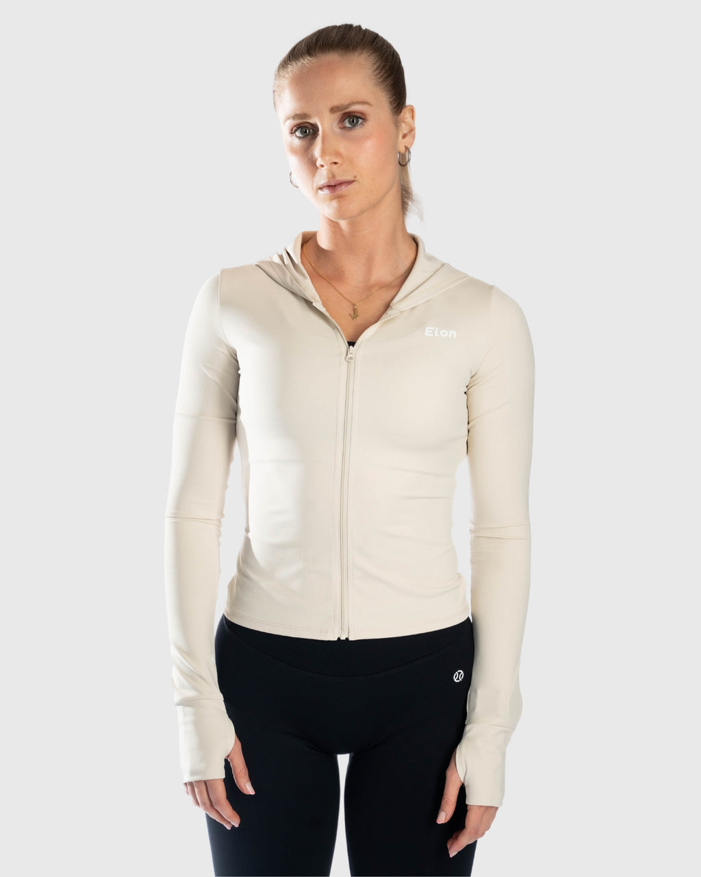 Adapt Zip Jacket Palegoldenrod